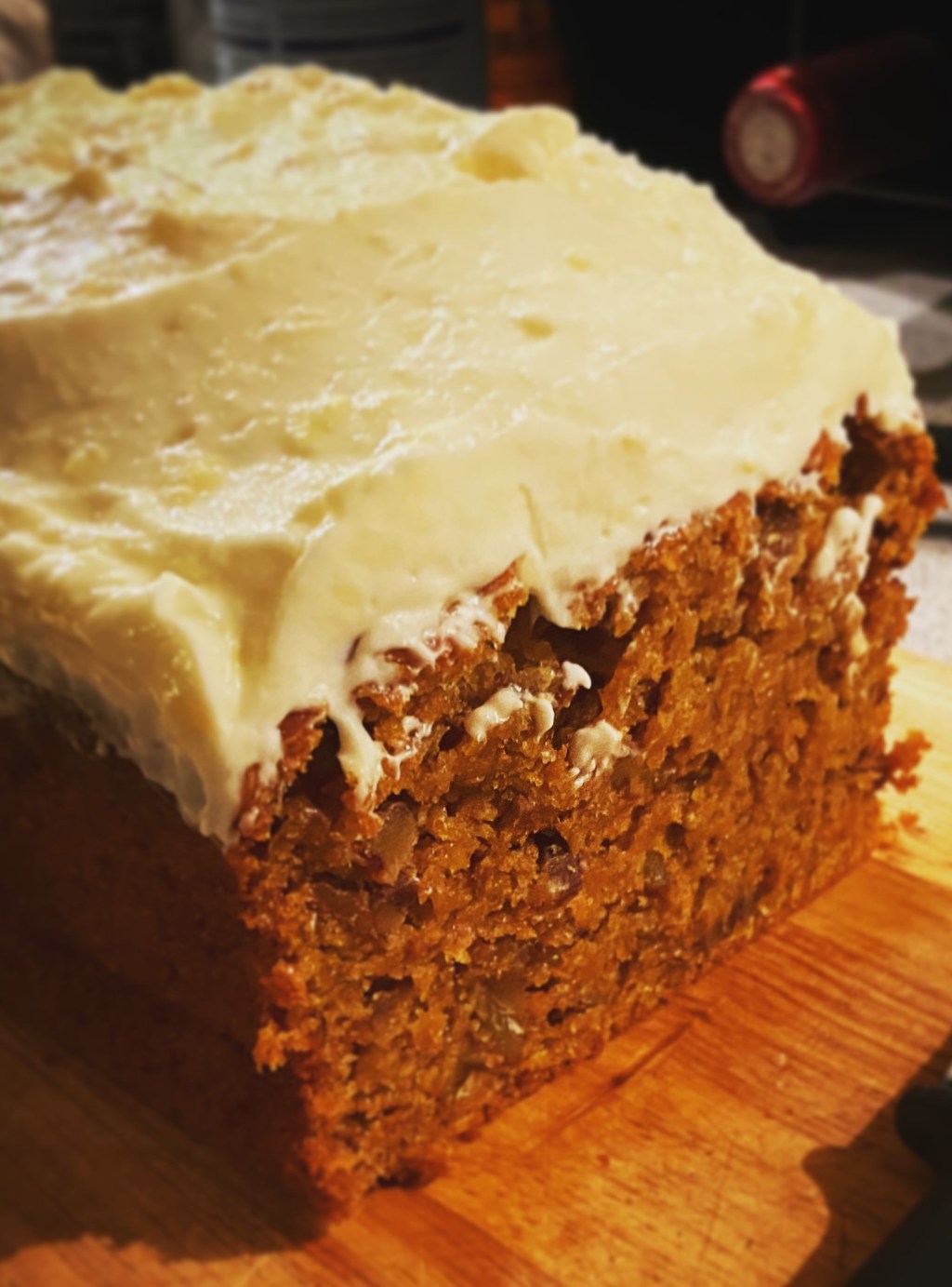 The carrot cake&nbsp;bet.